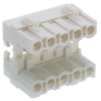 Lumberg 67 Series pluggable terminal block with 5.08mm pitch in IDT