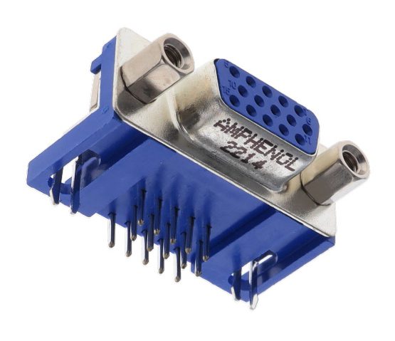 A VGA connector from Amphenol ICC available from DigiKey