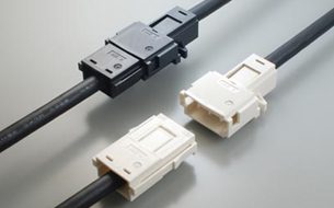 JAE’s cable-to-cable power connectors with series and branch configurations (DW05))