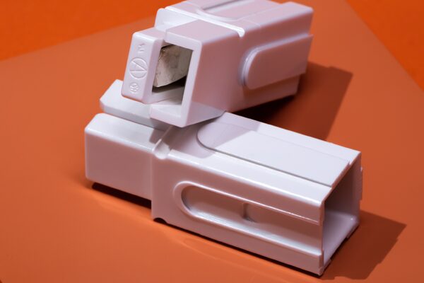 Powerpole Connectors from Anderson Power are offered in four housing sizes and stack together to support a wide range of amperages up to 350A.