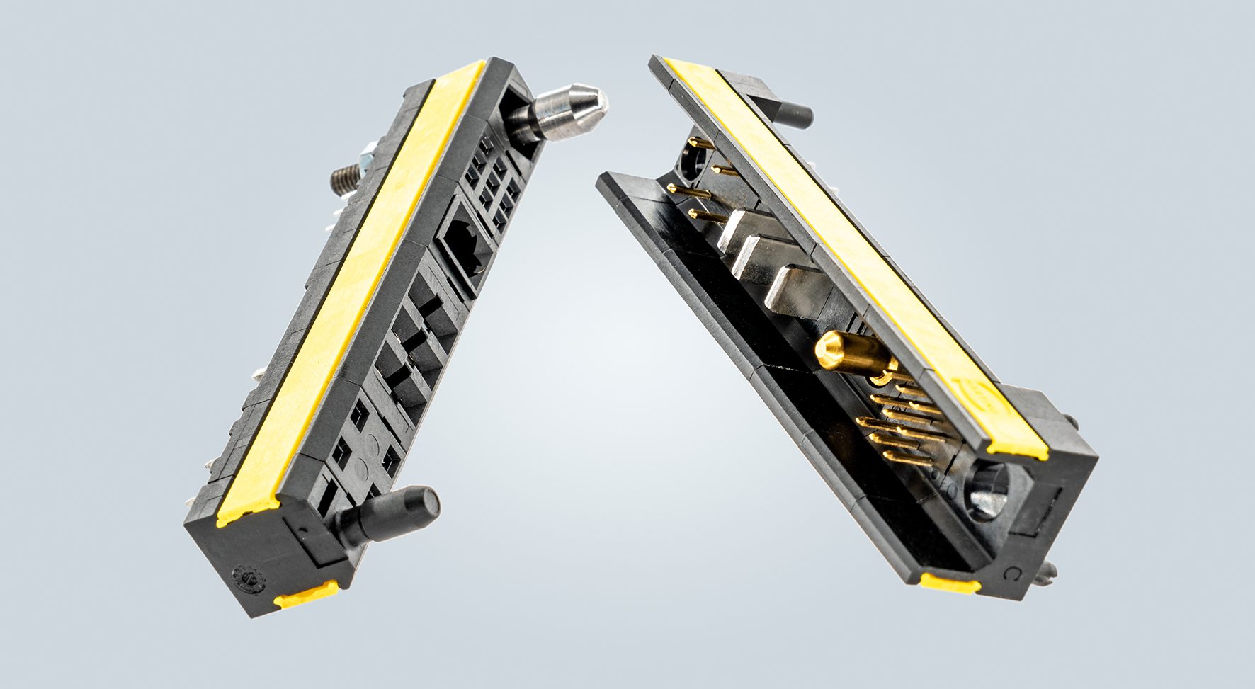 HARTING’s har-modular PCB connector is a modular concept based on reliable DIN 41612 strips