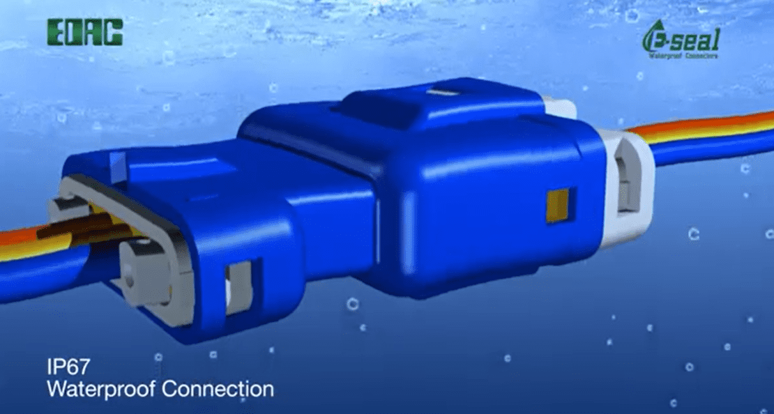 EDAC’s in-line connectors with E-Seal technology