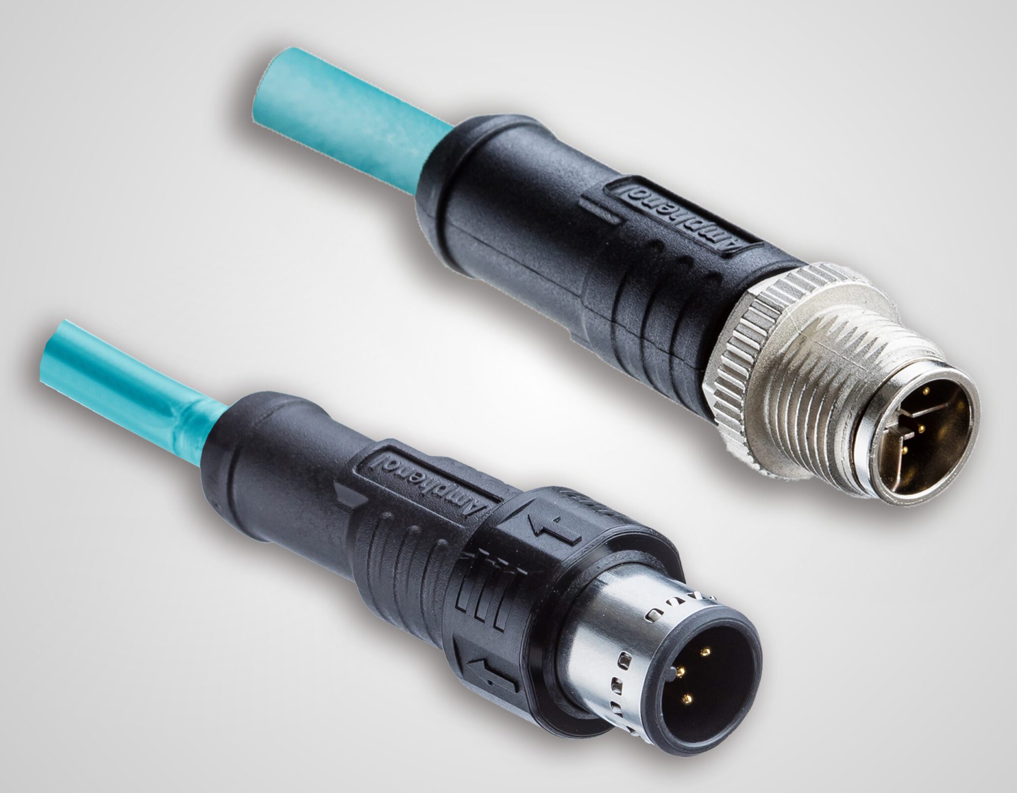 Amphenol LTW’s M12 X-Code connectors and cable assemblies