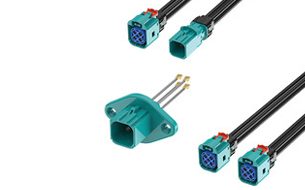 ATTEND's Mini FAKRA waterproof panel-mount solutions