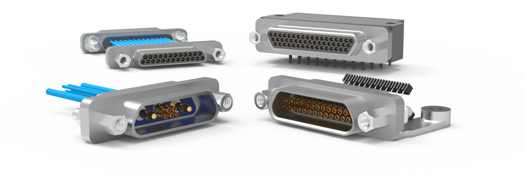What are MicroD connectors?