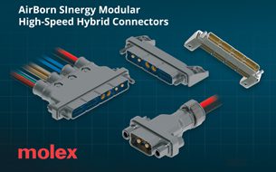 AirBorn SInergy modular high-speed connectors from Molex