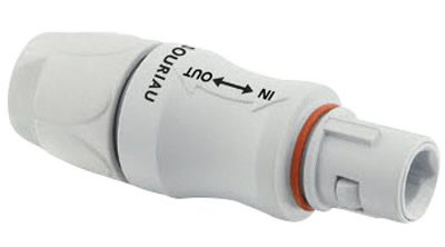 Souriau JMX Series Plastic Push-Pull Coupling Connectors supplied by Allied Electronics & Automation