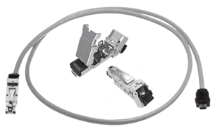 Industrial RJ series of modular ethernet plugs and cables from Amphenol Communications Solutions