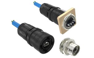 Amphenol Communications Solutions’ single-pair Ethernet (SPE) connectors