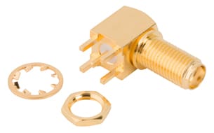 Amphenol RF’s line of PFAS-free SMA connectors and adapters are engineered from PEEK