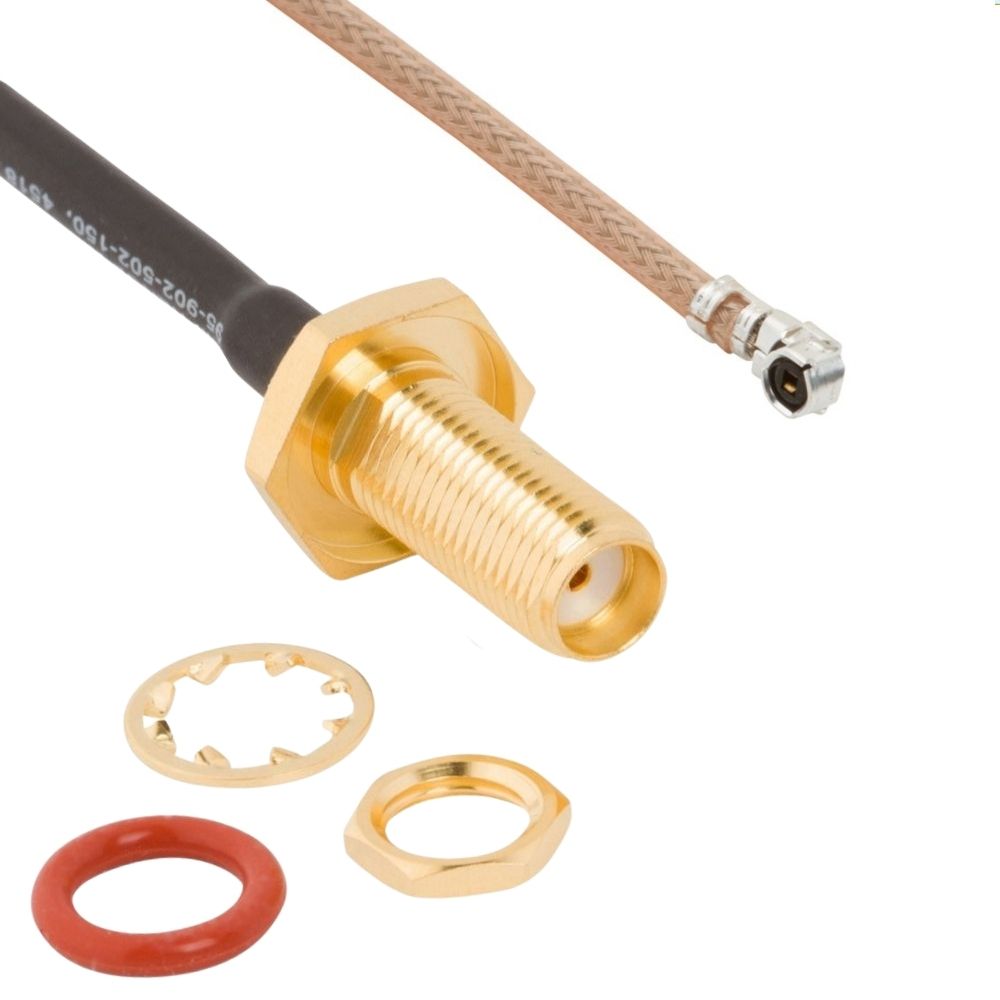 Amphenol RF recent additions to its SMA to AMC cable assembly series 