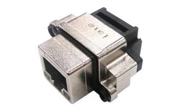 The rugged RJ Panel Mount connector from Amphenol Communications Solutions