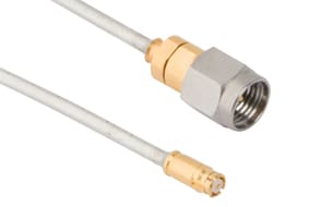 Amphenol RF introduced additional pre-configured 2.92 mm cable assembly configurations which feature a 2.92 mm connector and the option of an SMP or SMPM connector attached on the opposing end