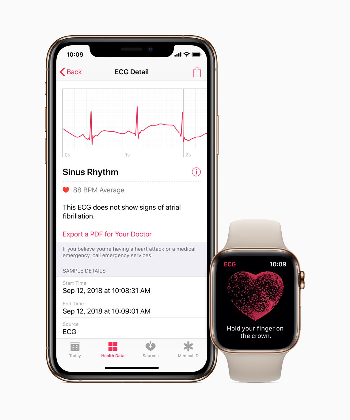 Apple Watch Series 4 medical technologies