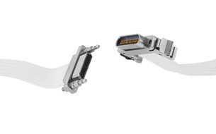 Axon’ developed D-Click fast-locking connectors