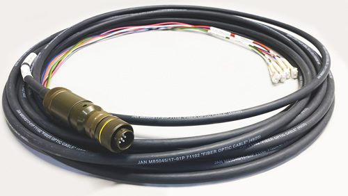 CDM offers military circular connectors and tactical fiber optic cable assemblies from Microwave Photonic Systems