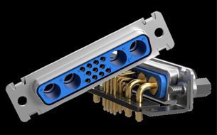 The Amphenol Positronic Mach-D D-sub connector series from CDM Inc