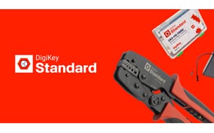 DigiKey Standard’s solderless breadboards, DigiKey Standard’s ergonomic wire stripper 6, and DigiKey Standard’s PCB ruler.