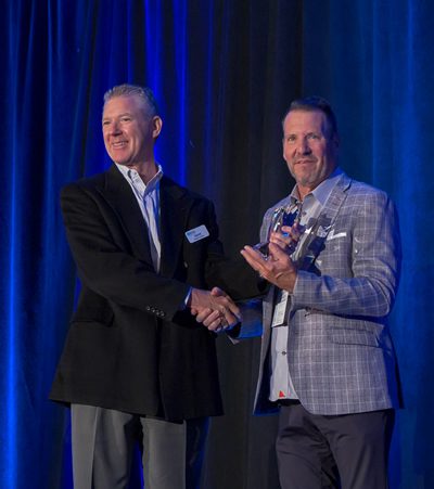 ECIA’s North Star, the association’s highest leadership award, was presented to Jeff Thomson
