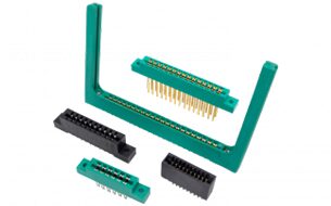EDAC card edge connectors