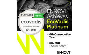 ENNOVI has been awarded the EcoVadis Platinum Medal