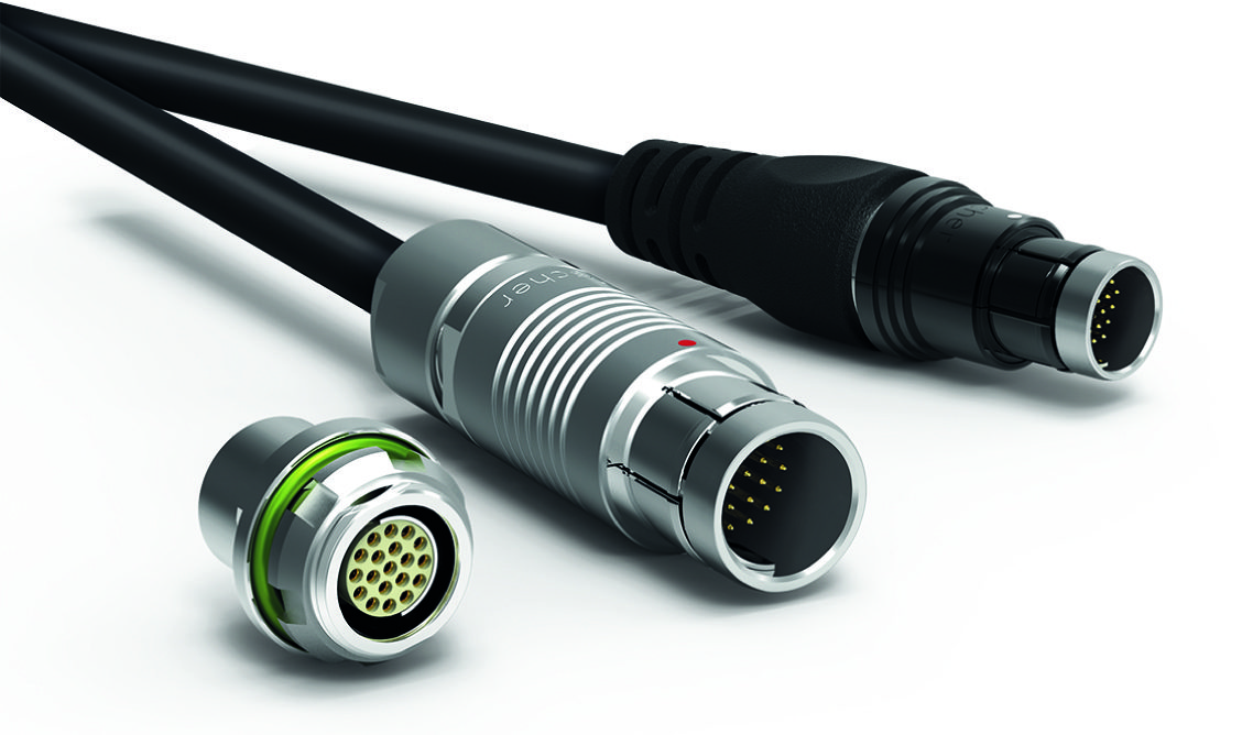 Fischer Connectors Fischer Core Series offers sterilizable connectivity solutions including brass, stainless steel, and plastic 405 models
