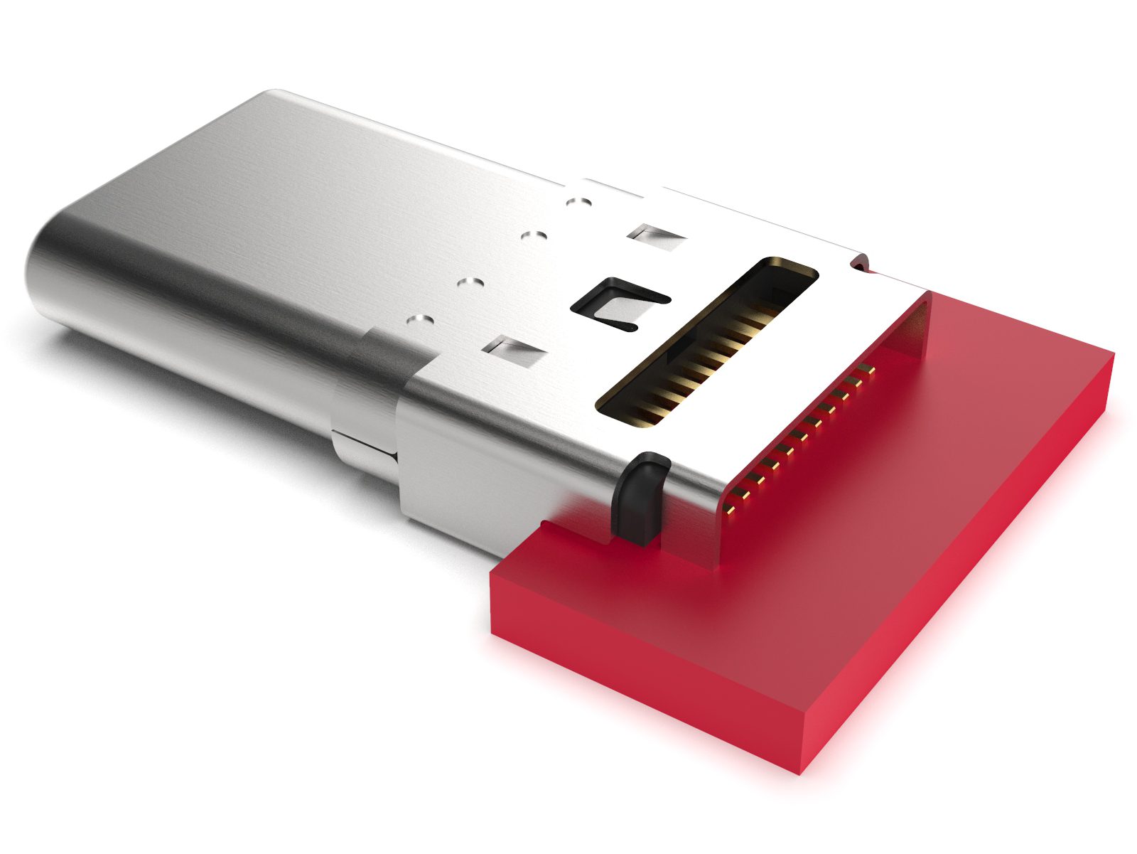 GCT’s edge-mount USB Type-C Plug