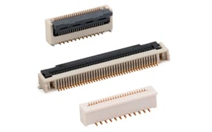 Greenconn's FPC series zero insertion force (ZIF) connectors