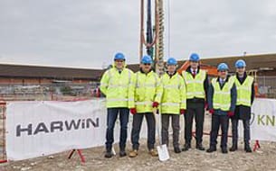 Harwin began construction on a new £30 million electronics manufacturing facility in Portsmouth.