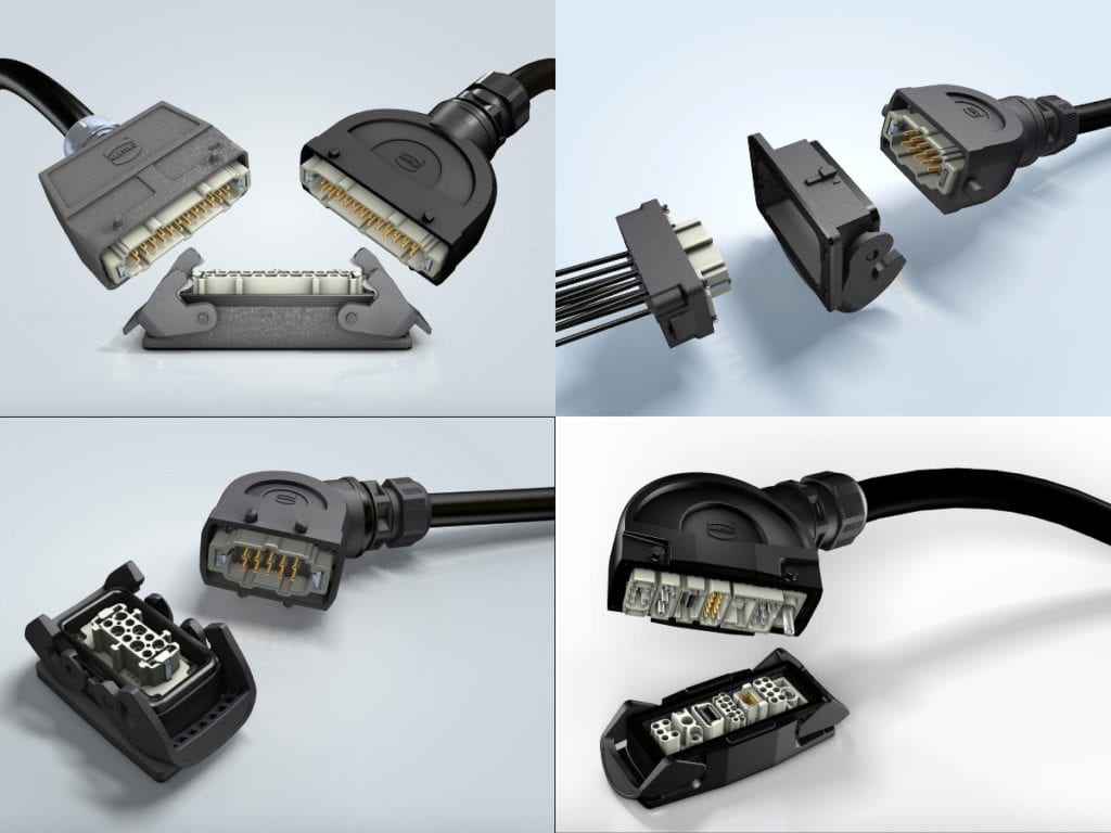 Heavy-Duty Modular Rectangular Connectors