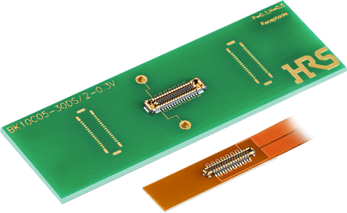Hirose Electric has enhanced its hybrid flexible printed circuit (FPC)-to-board connector product family