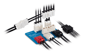 Hirose has expanded its DF22 Series of high-current power connectors with a new branch adapter, DF22B
