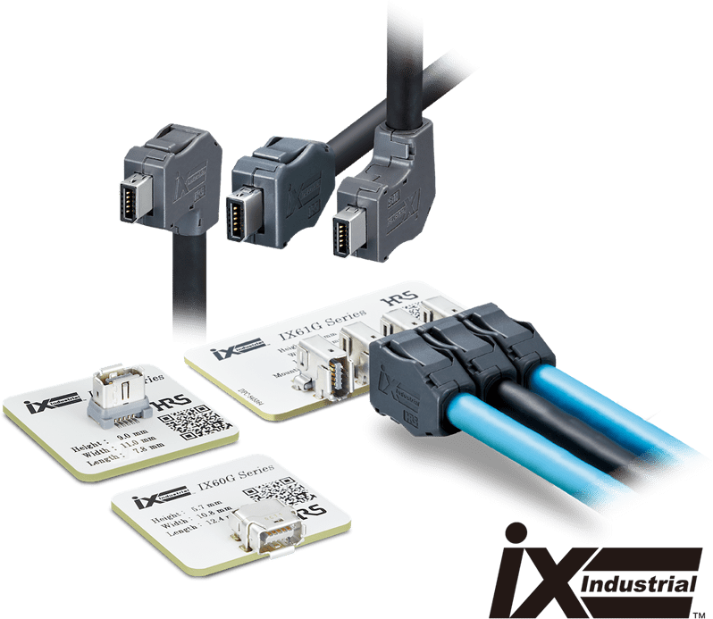 Hirose’s ix Industrial connector series
