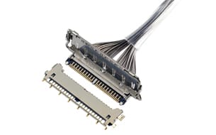 CABLINE-CX II connector from I-PEX