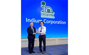 Indium Corporation received a Sustainability Award from ASE Technology Holding Co. Ltd (ASE)