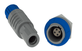 JPC Connectivity’s 1P Series plastic and medical connectors