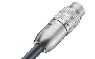Lumberg circular connectors with threaded joint M16
