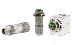 METZ CONNECT's IP67-rated M12 circular connectors