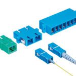 Hirose SC type fiber optic connector