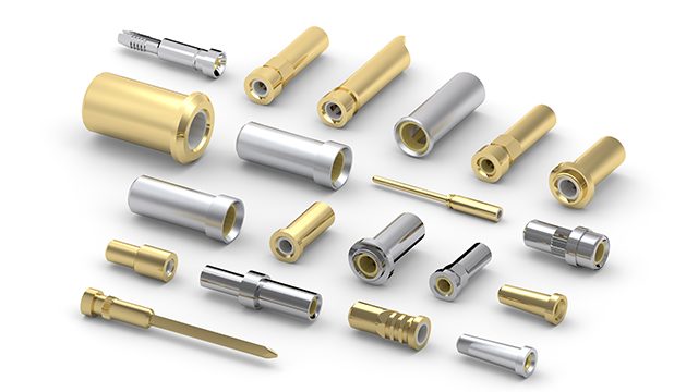 Press-fit PCB pins from Mill-Max are designed for plated-through holes