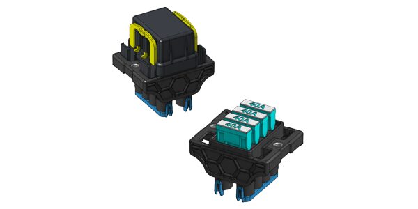 The Mini Mod series has a very small footprint and has the option of taking any of those single insert configurations and putting it into its own sealed module.