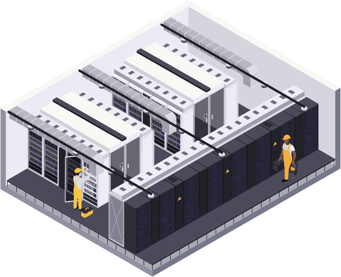 data center market - modular distribution setup