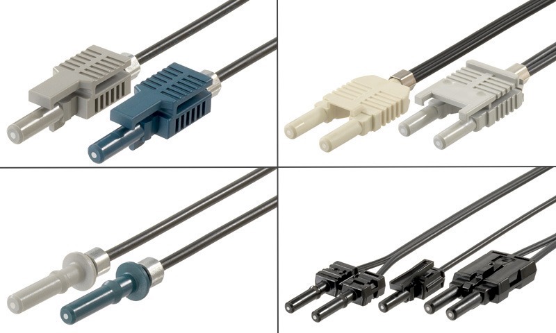What is a fiber optic cable connector?