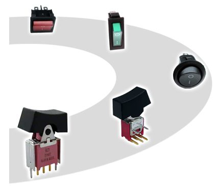 New Yorker Electronics will be distributing the full line of Adam-Tech Rocker Switch offerings 