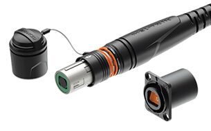 opticalCON MTP fiber optic connectors from Neutrik