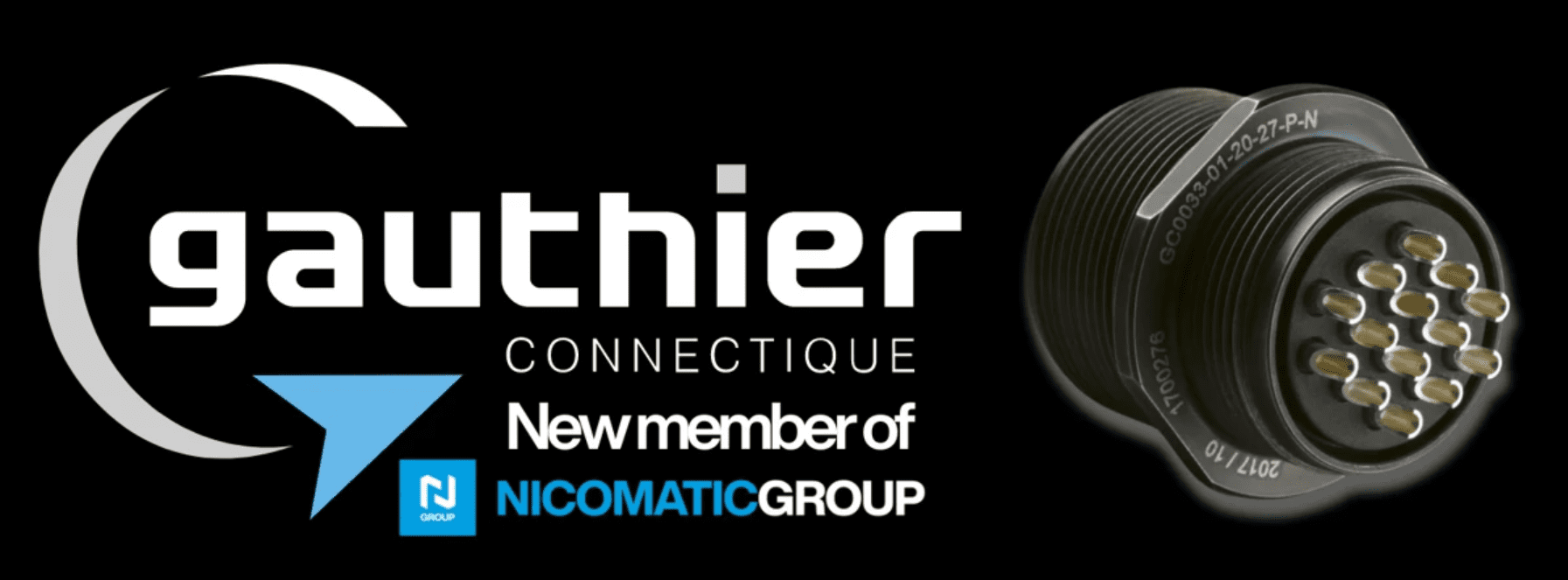 Nicomatic Group has acquired Gauthier Connectique, a specialist in precision connectors for the aerospace industry.