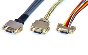 Omnetics Micro-D subminiature connectors