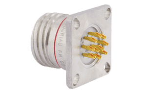 Eaton’s 8D Hermetic MIL-DTL-38999 Series III connectors, available at PEI-Genesis