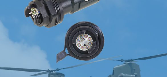 Fiber optic connectors for military