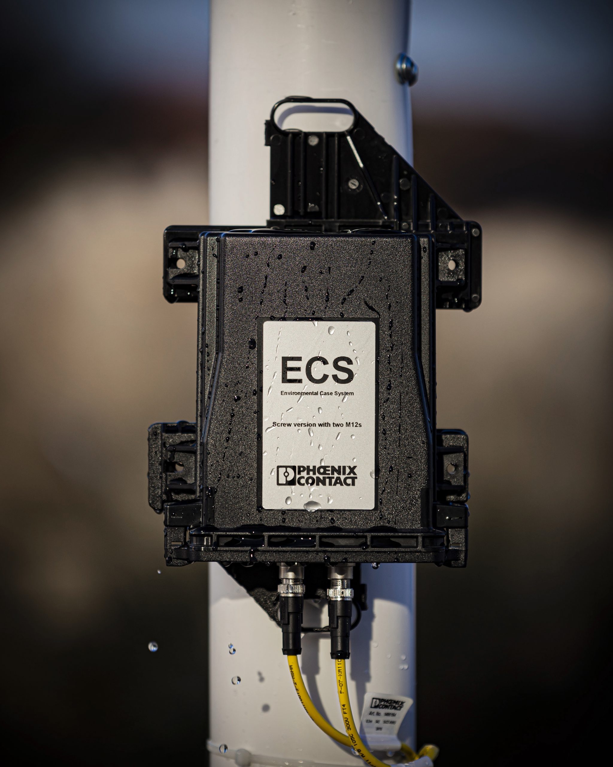 Robust outdoor housings from Phoenix Contact’s ECS series